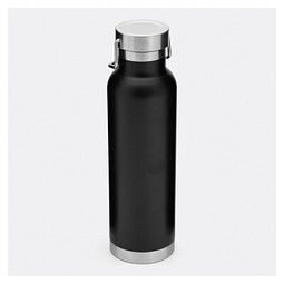Vakuum-Isolierflasche MILITARY,schwarz