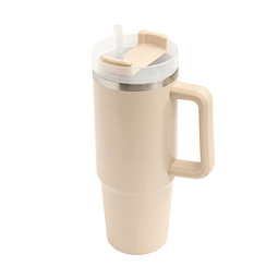 Vakuum-Trinkbecher DRINK DELUXE,beige