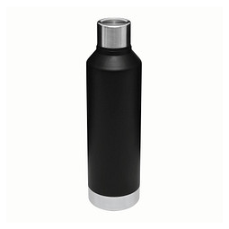 Vakuum-Trinkflasche RICH FLAVOUR,schwarz