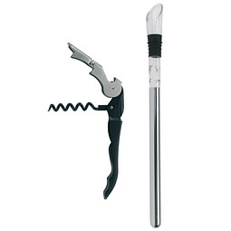 Vanilla Season® Weinkühler-Set Pilbara, schwarz/silber