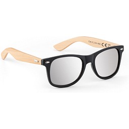 VARADERO. Sonnenbrille aus PP und Bambus, Schwarz