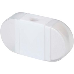 Velvi Anspitzer mit Radiergummi, weiss