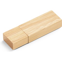 VENTER 8GB. USB-Stick mit 8 GB aus Bambus, Naturhell