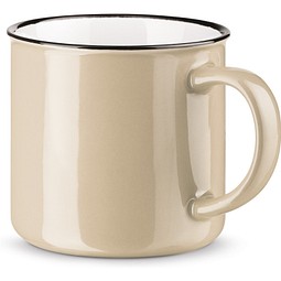 VERNON. Tasse aus Keramik 340 mL, Beige