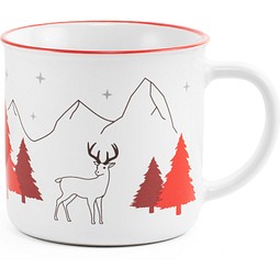 VERNON X. Keramiktasse, Rot