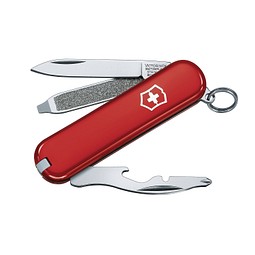 VICTORINOX Taschenmesser Rally, 9 Funktionen, rot
