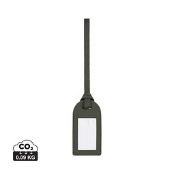 VINGA Baltimore Gepäckanhänger aus RCS recyceltem Polyester, grün