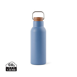 VINGA Ciro RCS recycelte Vakuumflasche 580ml, blau