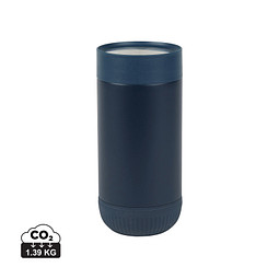 VINGA Erie 350ml Becher aus RCS rec. Stainless-Steel, blau, blau