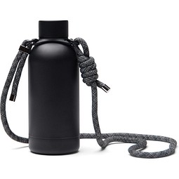 VINGA Parks Flasche aus RCS rec. Stainless-Steel, 400ml, schwarz