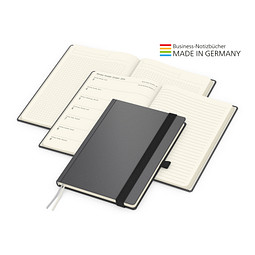 Geiger-Notes Vision-Hybrid Creme Bestseller Notizbuch inkl. Siebdruck-Digital