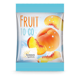 Trolli Vitamin Fruchtgummi Minitüte, inkl. Druck, kompostierbare Folie, transparent