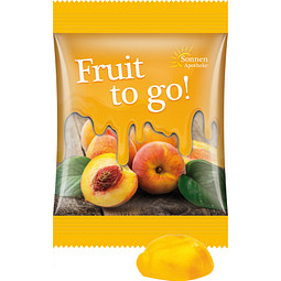 Trolli Vitamin Fruchtgummi Minitüte, inkl. Druck, kompostierbare Folie, weiß