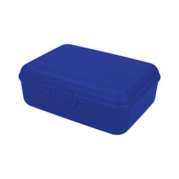 Vorratsdose School-Box deluxe, ohne Trennschale, standard-blau PP
