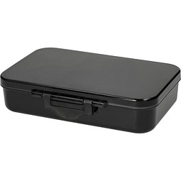 Vorratsdose Triva, transparent-schwarz