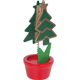 Weihnachtlicher Notizzettelhalter, mehrfarbig