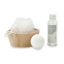Wellness-Geschenkset: White in Balance, weiß