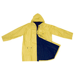 Wende-Regenjacke Nanterre,blau / gelb