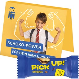 Werbekarte Midi, PICK UP!, inkl. Druck