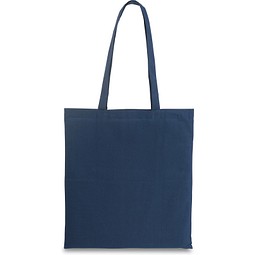 WHARF. Tragetasche aus 100% Baumwolle (100 g/m²), Dunkelblau