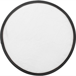 Wurfscheibe in Hülle, weiß