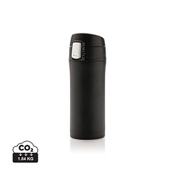 XD COLLECTION Easy-Lock Vakuum-Becher aus RCS recyceltem Stainless-Steel, schwarz