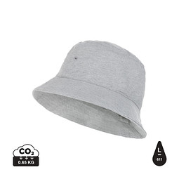 XD COLLECTION Impact Aware™ 285g/m² ungefärbter rCanvas-Fischerhut, grau