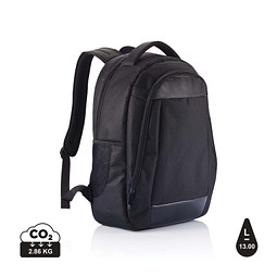 XD COLLECTION Impact AWARE™ Boardroom-Laptop-Rucksack PVC-frei, schwarz
