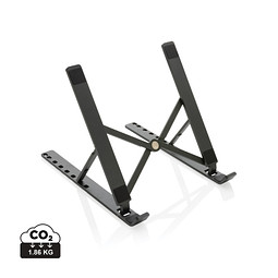 XD XCLUSIVE Terra universeller Laptop-/Tablet-Ständer aus RCS Aluminium, grau
