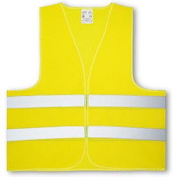 YELLOWSTONE. Reflektorweste aus 100% Polyester, Gelb