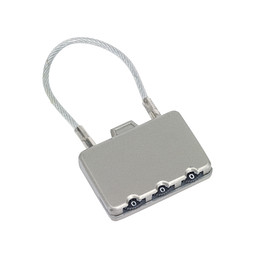 Zahlenschloss CLOSE,silber