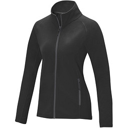 Zelus Fleecejacke für Damen, schwarz,  L