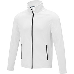 Zelus Fleecejacke für Herren, weiß,  XL