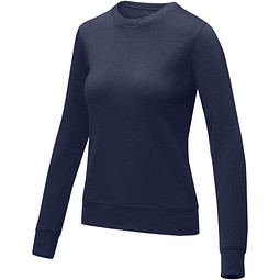 Zenon Sweater mit Rundhalsausschnitt für Damen, navy, 4XL