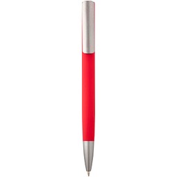 Ziguur Kugelschreiber aus recyceltem Aluminium (schwarze Mine), rot