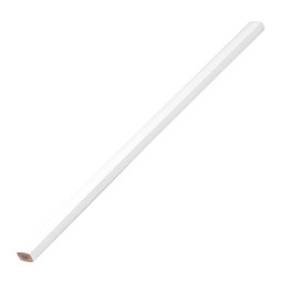 Zimmermannsbleistift, weiss