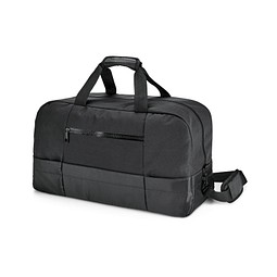 ZIPPERS SPORT. Business Sporttasche aus 840D-Jacquard und 300D Polyester, Schwarz