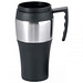 Isolierbecher Smart, 400 ml, schwarz/silber