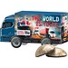 3D-Präsent LKW, WEISS 4er Lebkuchen Mini, inkl. Druck