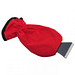 Eiskratzer mit Handschuh, rot