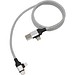 Lade- und Datenkabel SUPERMAG,silber
