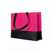 Joytex® Vlies-Umhängetasche, pink/schwarz