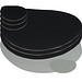 8 teiliges Platzset, schwarz