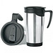 Auto-Isolierbecher Hot Cup, 400 ml, silber