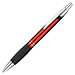 Metall-Kugelschreiber Evergreen, blaue Mine, rot