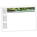 Schreibunterlage, ohne Werbedruck, mit Kalender 2027/2028 links