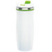 Metall-Isolierbecher Smooth, 400 ml, weiß/grün