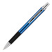 Metall-Druckkugelschreiber Hampton, blaue Mine, blau
