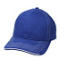Sandwich-Cap Kontrast, Royalblau/Weiß