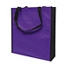 Joytex® Vliestasche Lisboa, lila/schwarz